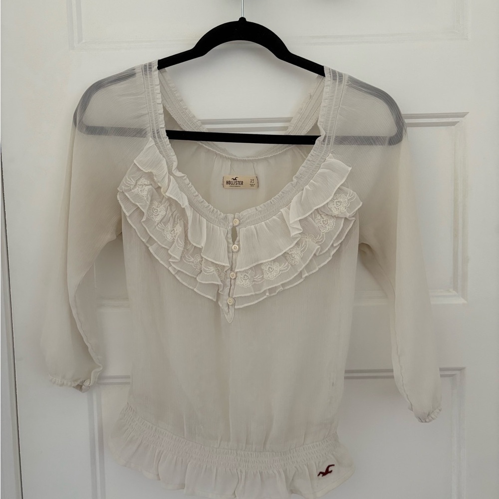 Hollister xsmall blouse - Picture 1 of 3